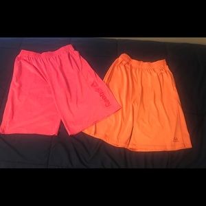 2 Pair Reebok YXL Shorts!!